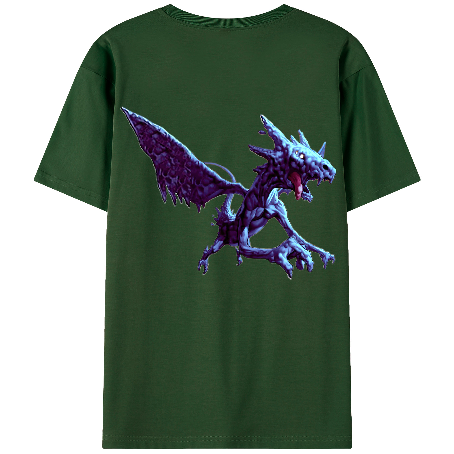（画像用） 遊☆戯☆王 Yu-Gi-Oh! 綿100％半袖Tシャツ（背面プリント）
